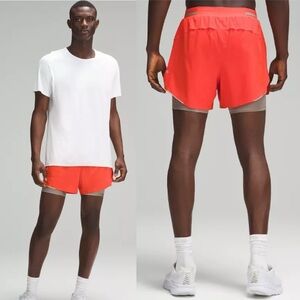Lululemon Men's Fast and Free 5" Airflow Shorts | Size XL